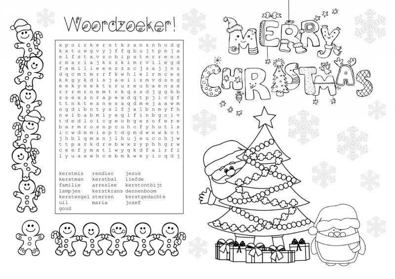 kerstplacemat