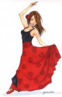 Spaanse Signorita's feest / Flamenco feest