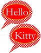 Photo booth props Hello Kitty Photo booth props Hello Kitty